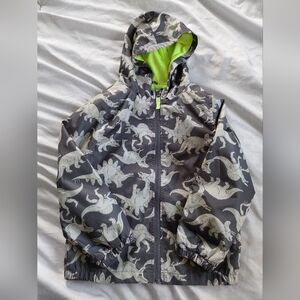Carter's Dinosaur Windbreaker Jacket Size 7